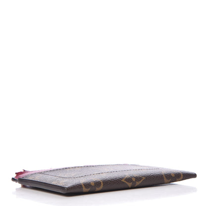 Louis Vuitton Monogram Zipped Card Holder Fuchsia 4 of 9