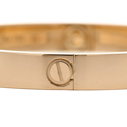 Cartier 18K Yellow Gold LOVE Bracelet 16 7 of 9