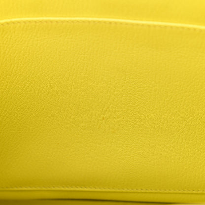 Hermes Epsom Birkin 35 Lime 15 of 15