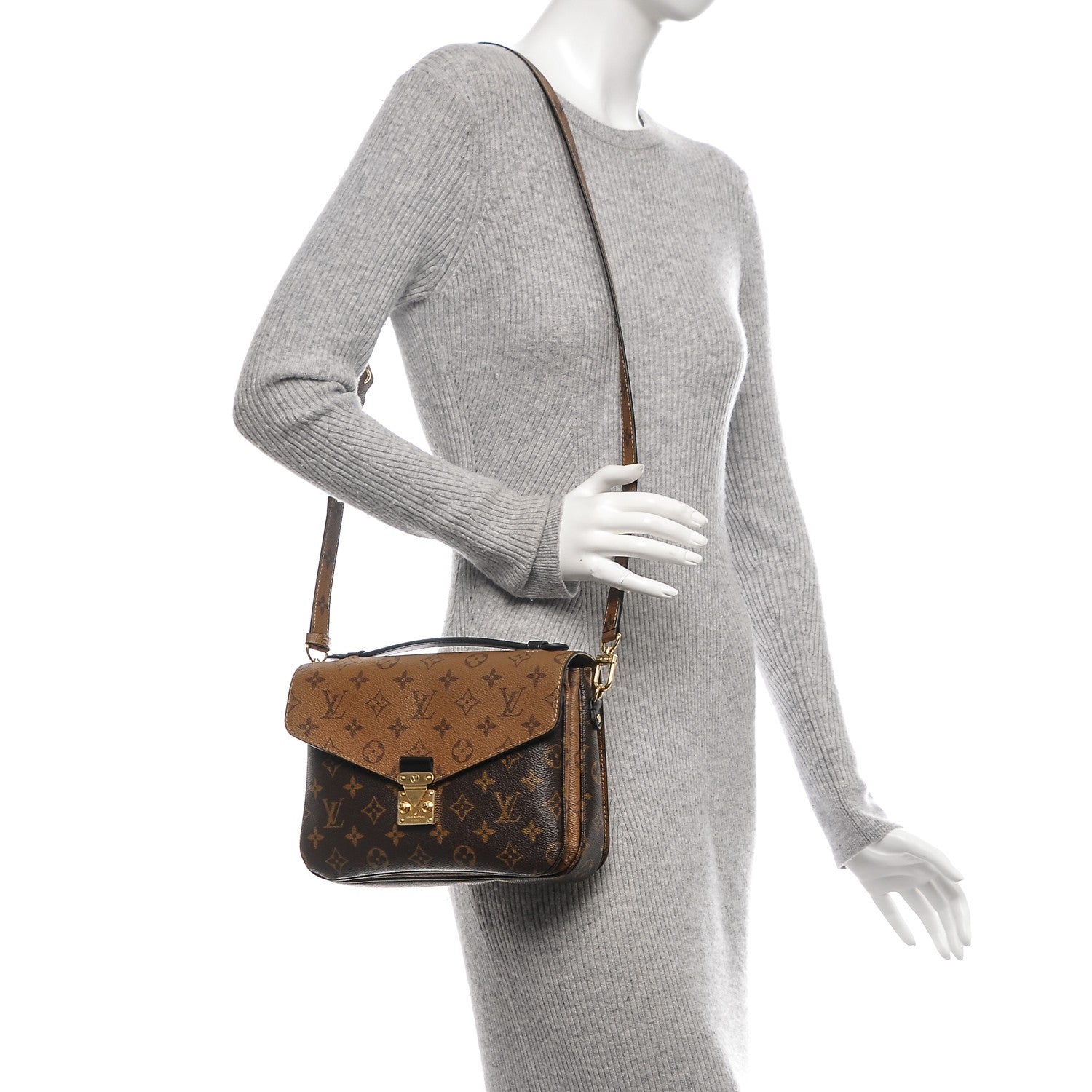 Louis Vuitton Reverse Monogram Pochette Metis 2 of 6