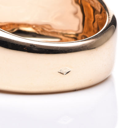 Cartier 18K Yellow Gold Nouvelle Vague Dome Ring 58 8.25 4 of 5