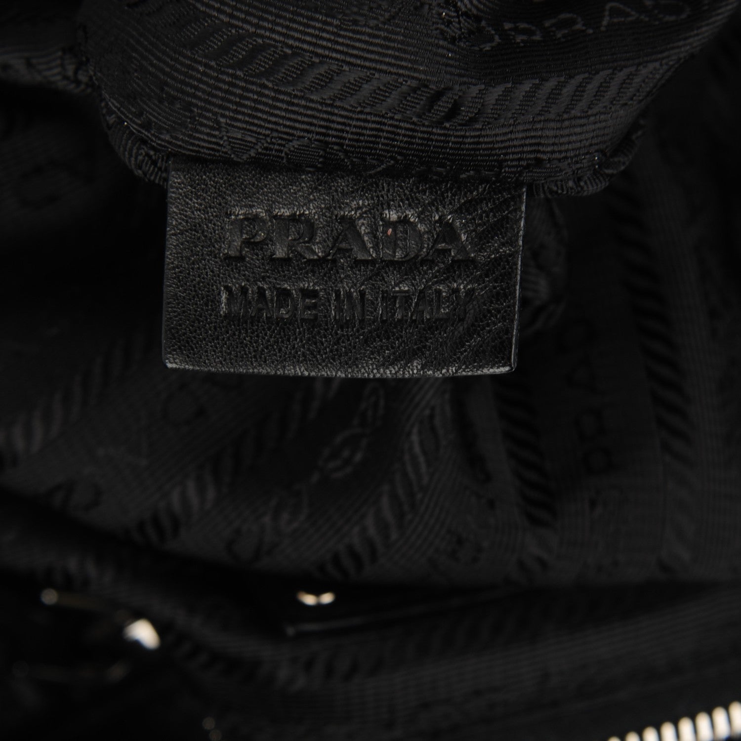 Prada Soft Calf Side Pocket Hobo Nero Black 8 of 9