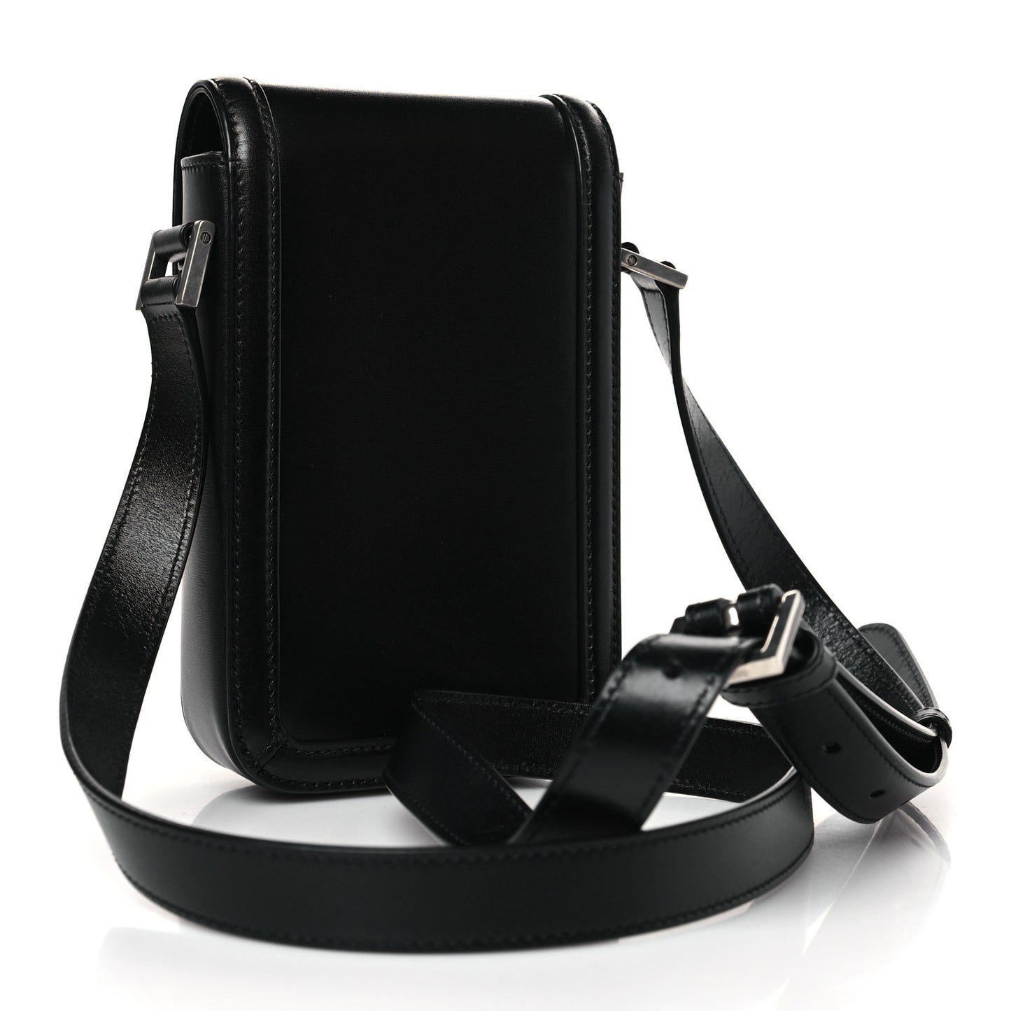 Smooth Calfskin Mini Solferino Satchel Black