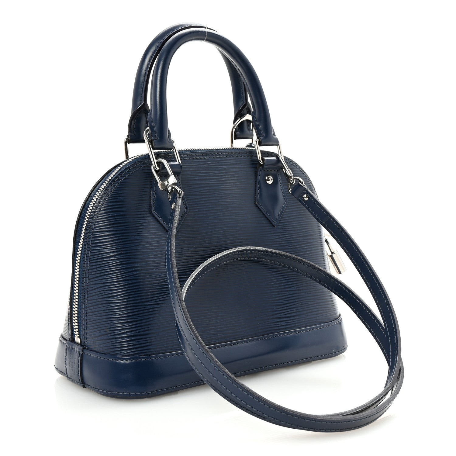 Louis Vuitton Epi Alma BB Indigo 3 of 8