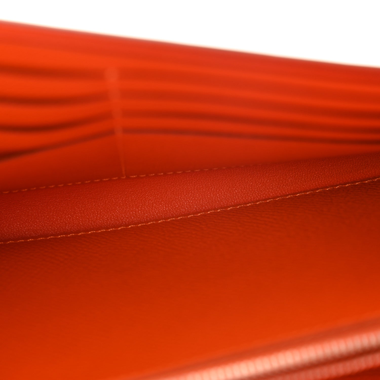 Hermes Epsom Constance Long Wallet Orange 5 of 7