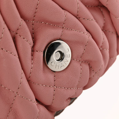 Chanel Washed Lambskin Quilted Mini Chain Around Messenger Pink 12 of 12