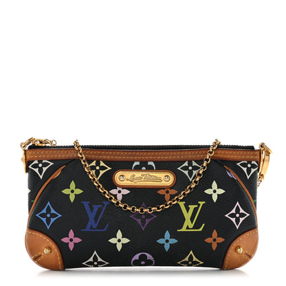 Louis Vuitton Monogram Multicolor Pochette Milla MM Black 1 of 10