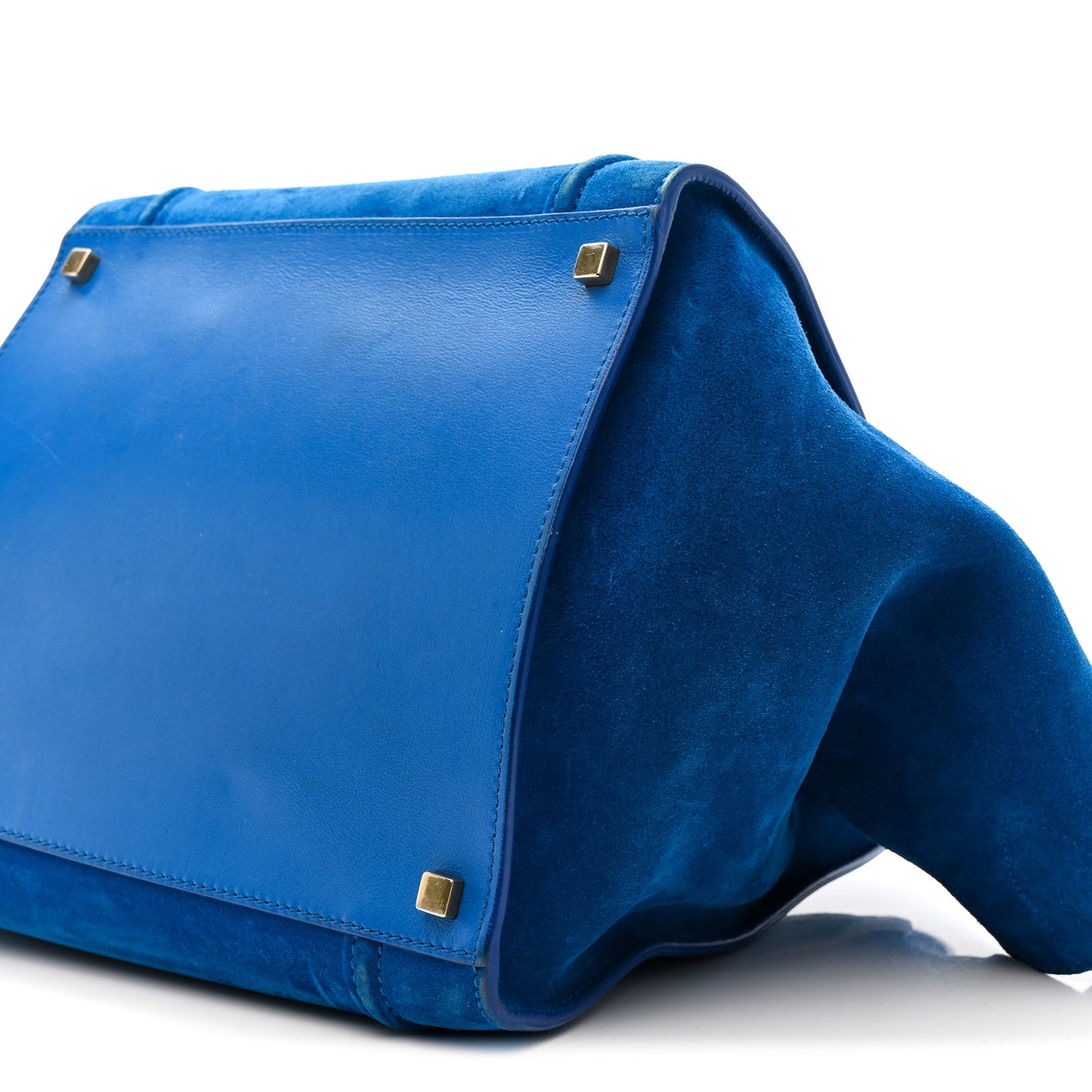 Suede Small Phantom Luggage Blue