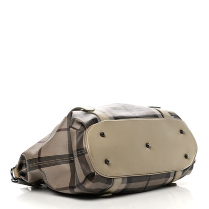 Burberry Smoked Check Small Northfield Tote Trench 4 of 22