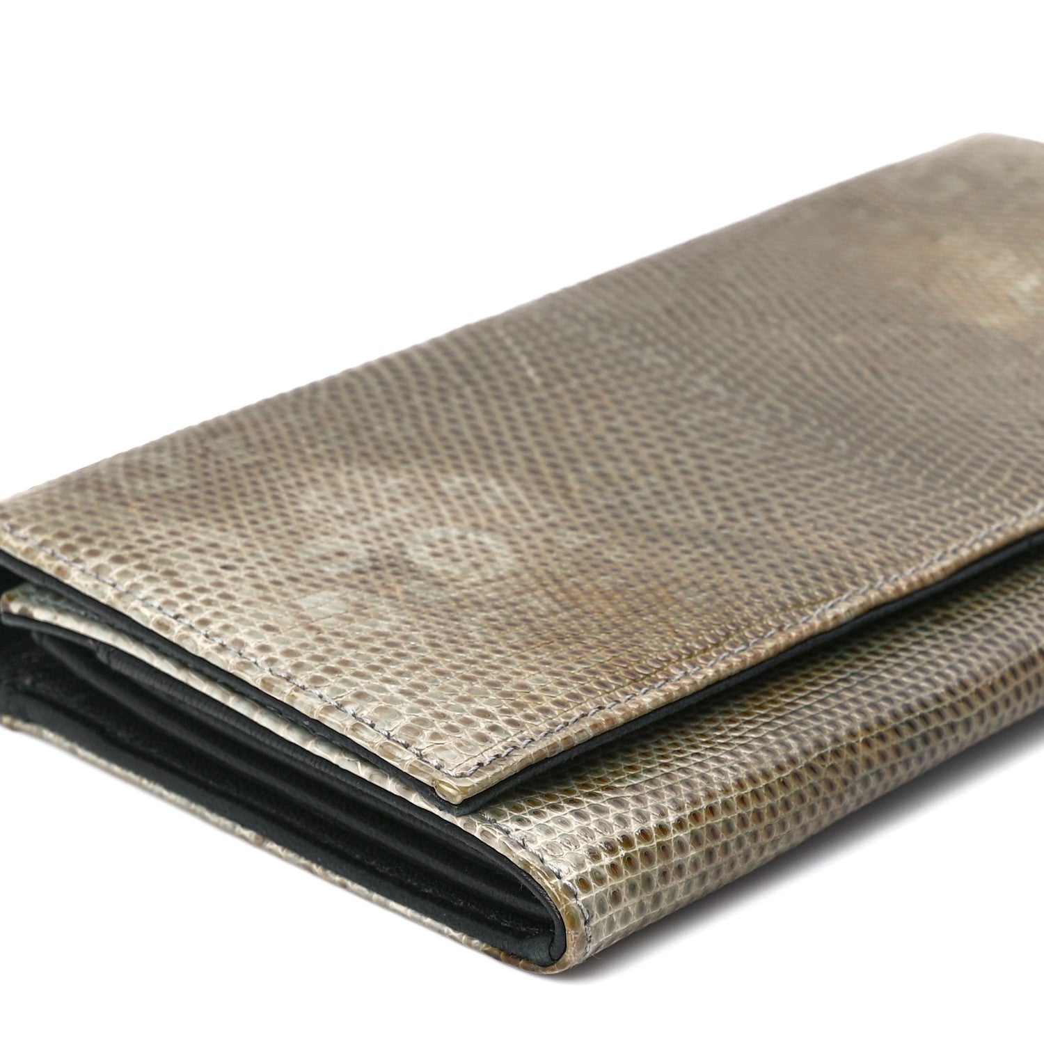 Prada Lizard Continental Wallet Multicolor 10 of 13