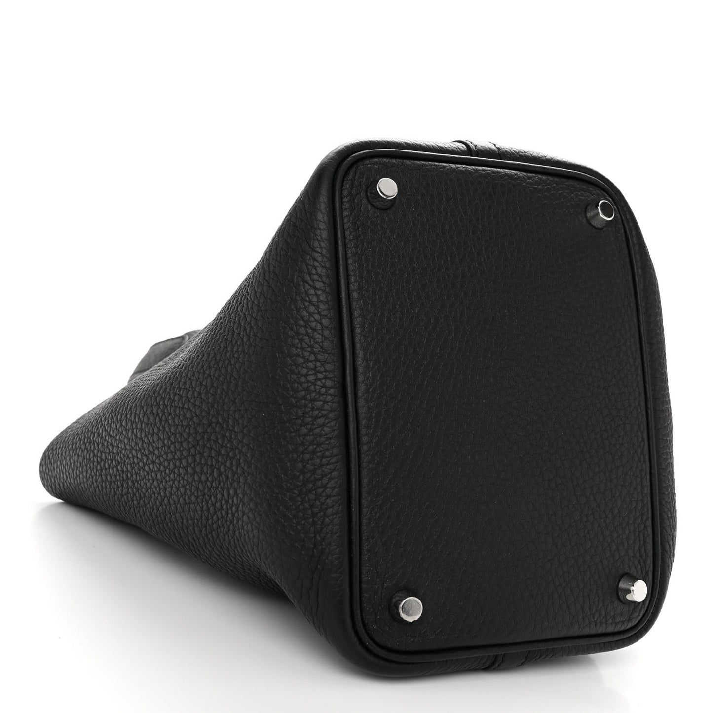 Taurillon Clemence Picotin Lock 18 PM Black