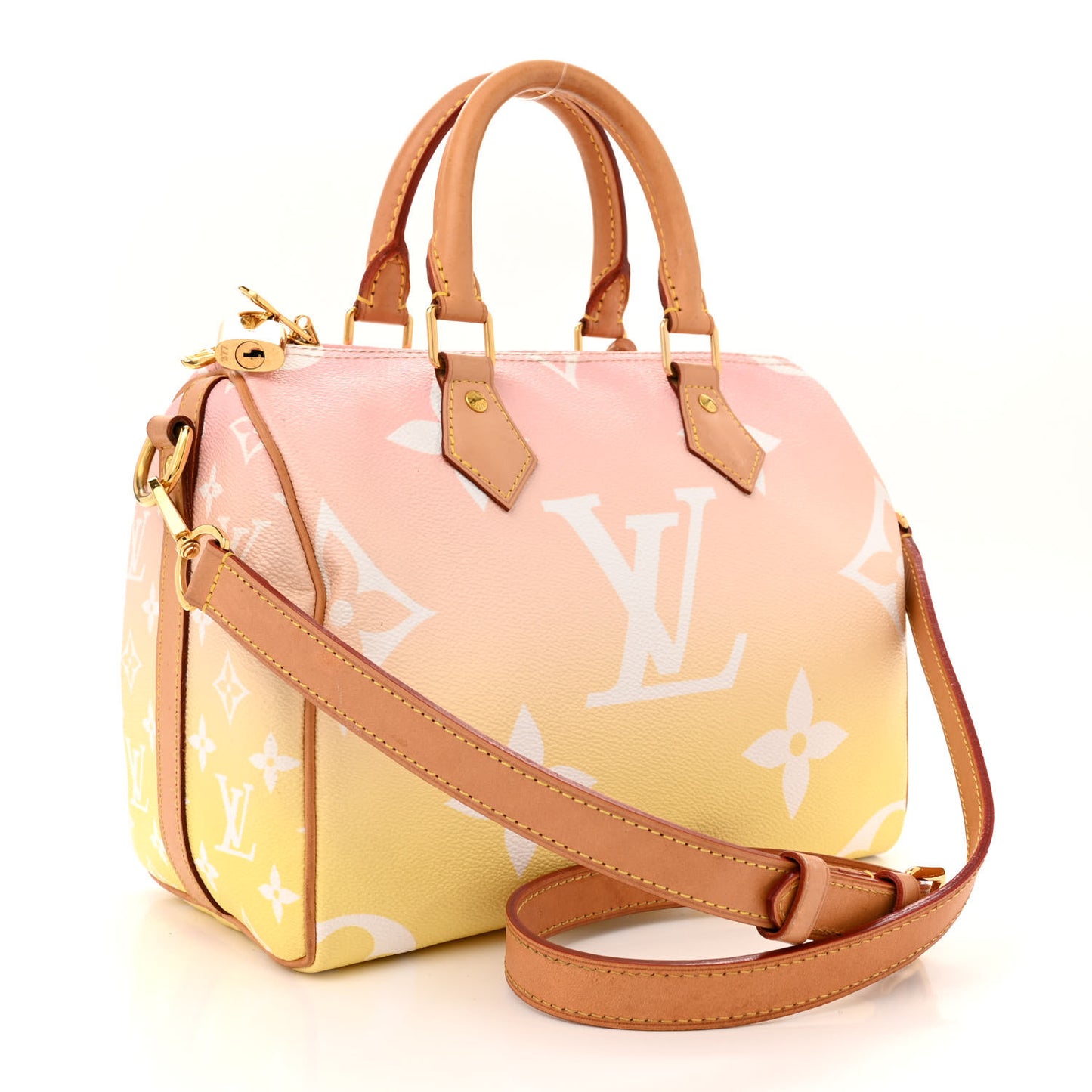 Monogram Giant By The Pool Speedy Bandouliere 25 Light Pink