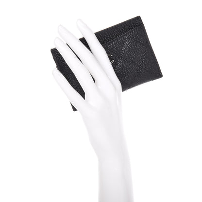 Chanel Caviar Quilted Card Holder Black 2 of 11