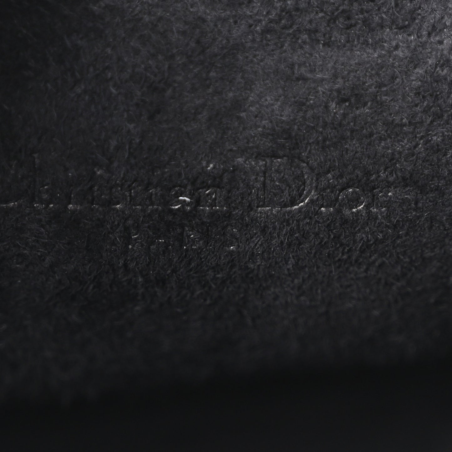 Grained Calfskin Caro Double Pouch Black