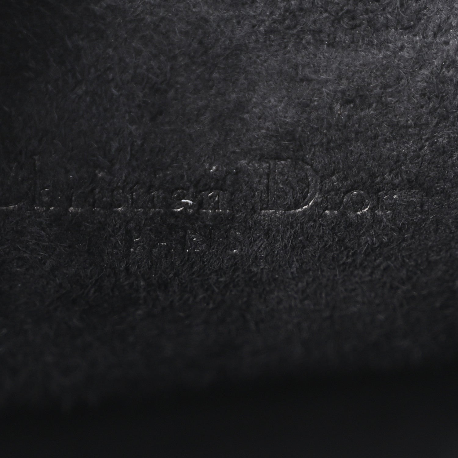 Christian Dior Grained Calfskin Caro Double Pouch Black 6 of 10