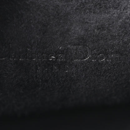 Christian Dior Grained Calfskin Caro Double Pouch Black 6 of 10