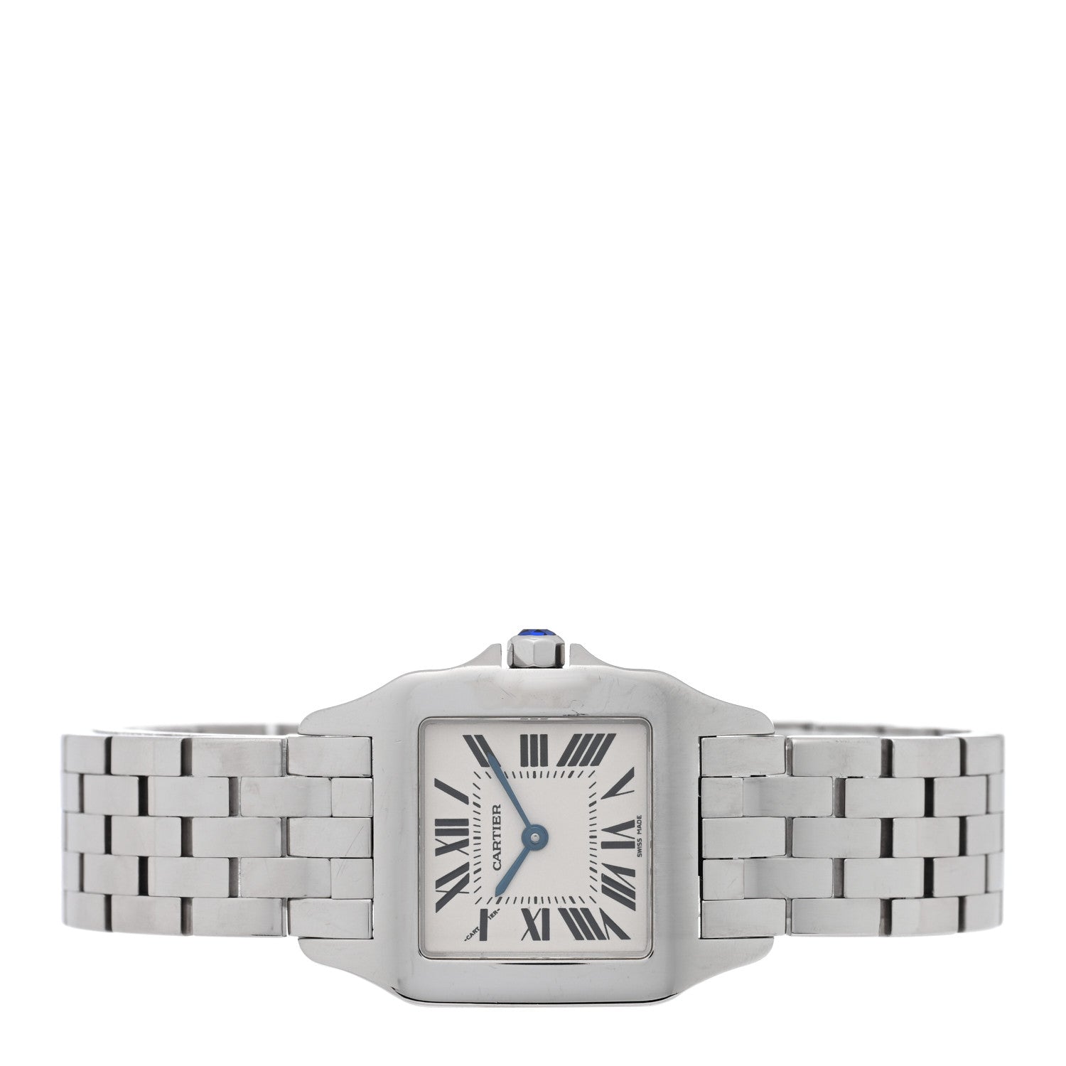 Cartier Stainless Steel 26mm Santos Demoiselle Quartz Watch 2 of 5