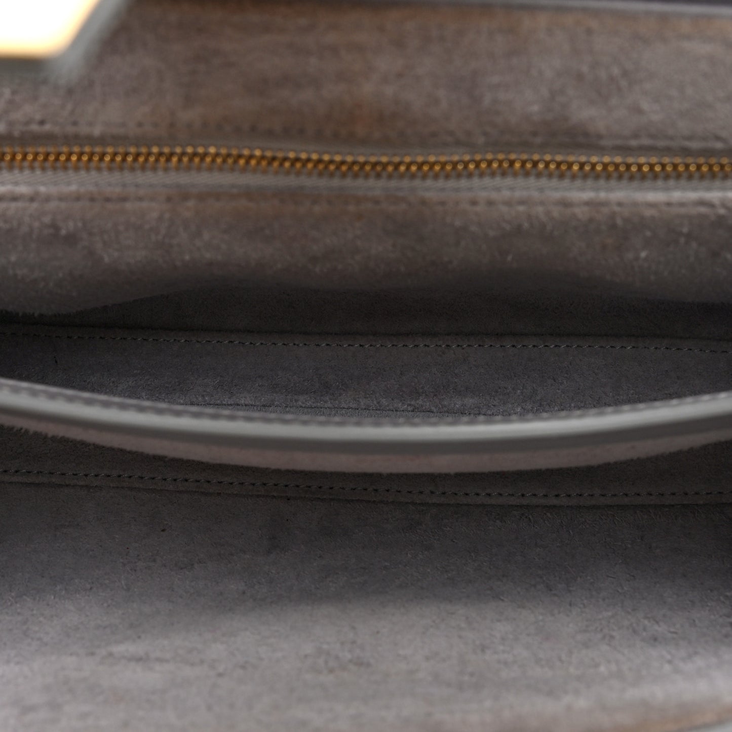 Smooth Calfskin Teen Soft 16 Shoulder Bag Light Grey