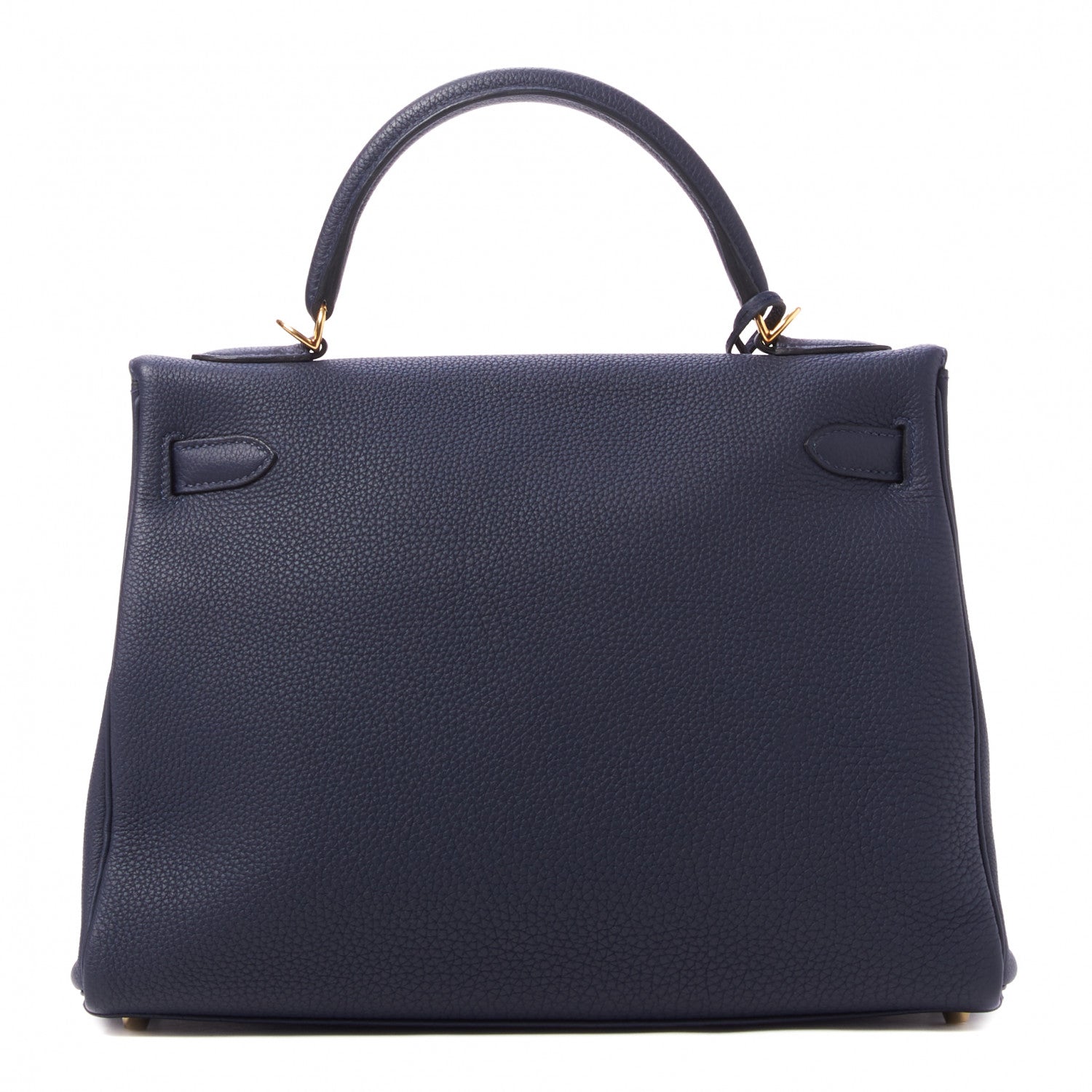 Hermes Togo Kelly Retourne 32 Bleu Nuit 4 of 31