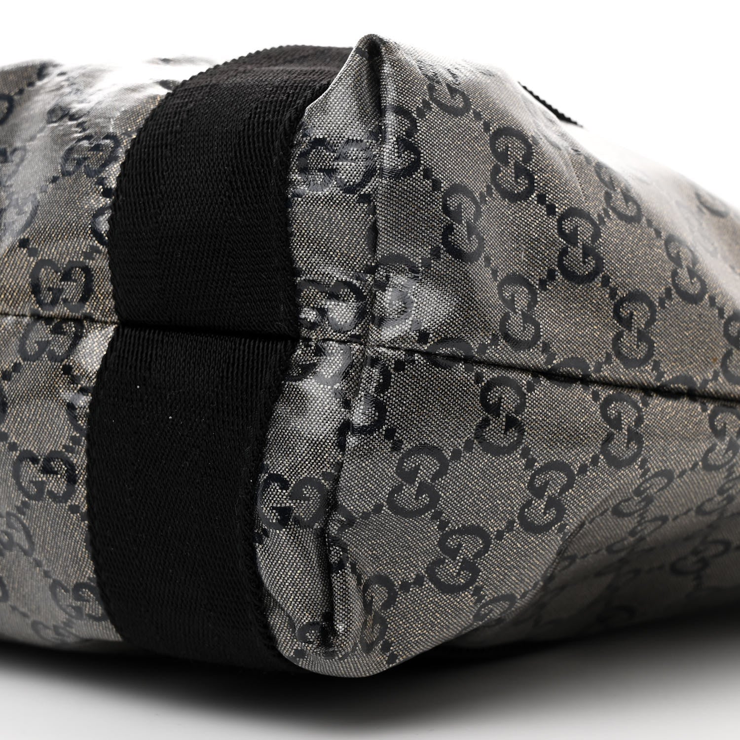 Gucci Crystal Monogram Medium Vertical Tote Black 10 of 11