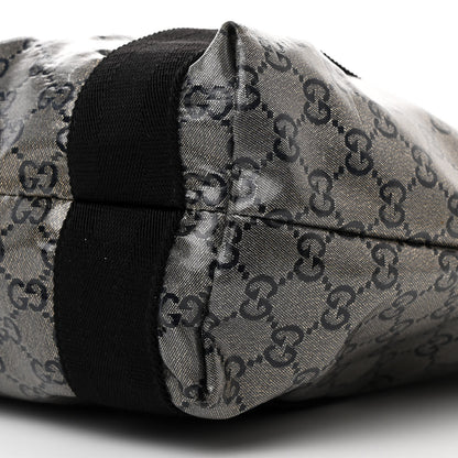 Gucci Crystal Monogram Medium Vertical Tote Black 10 of 11