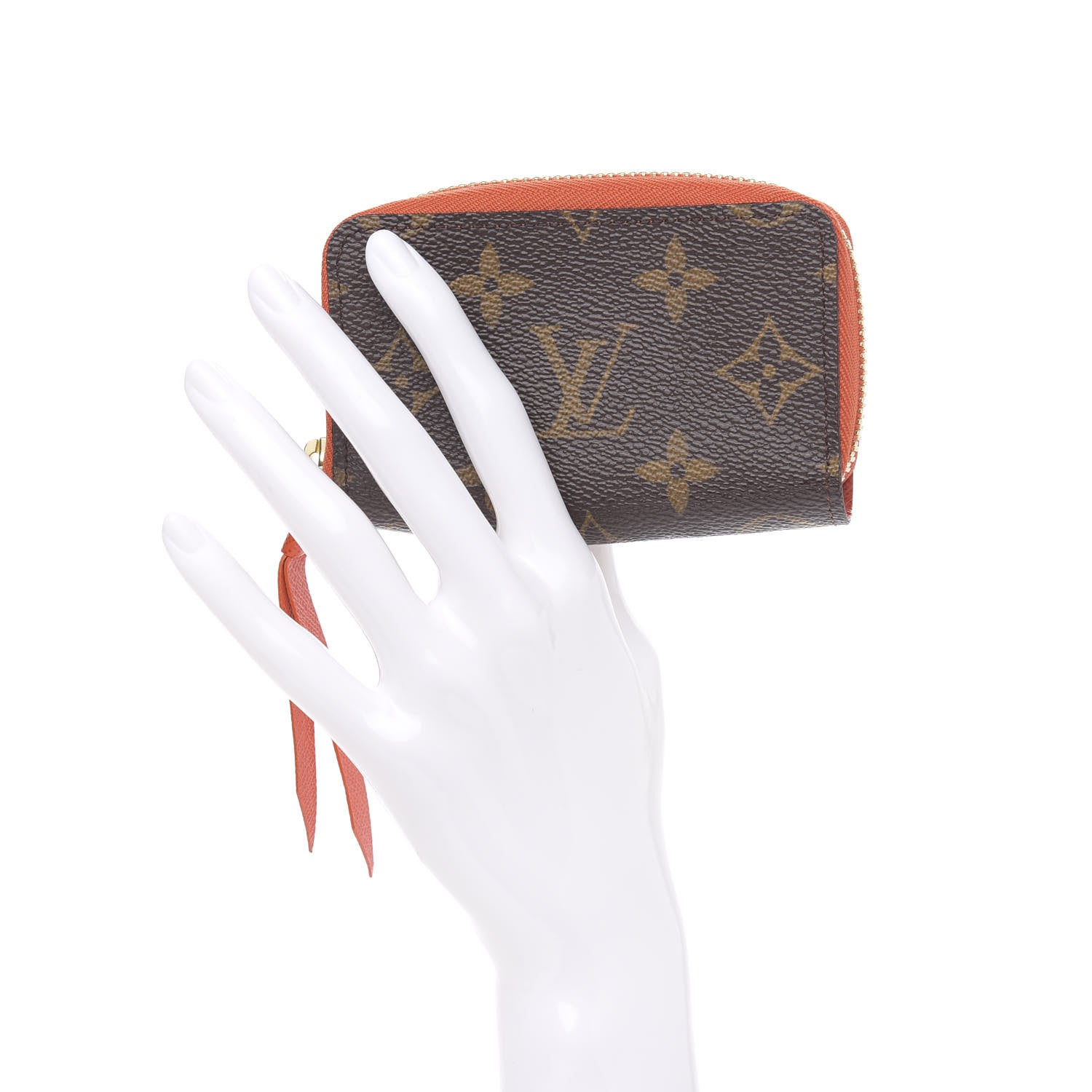 Louis Vuitton Monogram Zippy Multicartes Piment 2 of 7