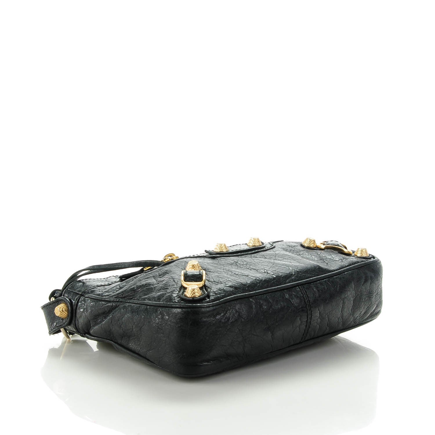 Balenciaga Agneau Giant 12 Gold Hardware Hip Black 4 of 7
