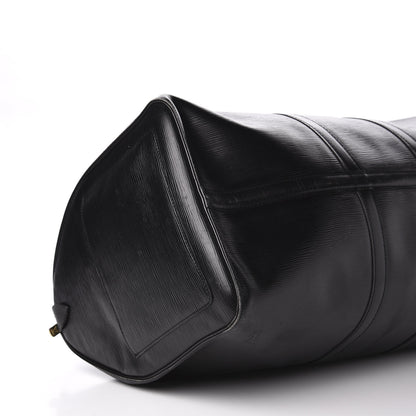 Louis Vuitton Epi Keepall 55 Black 5 of 15