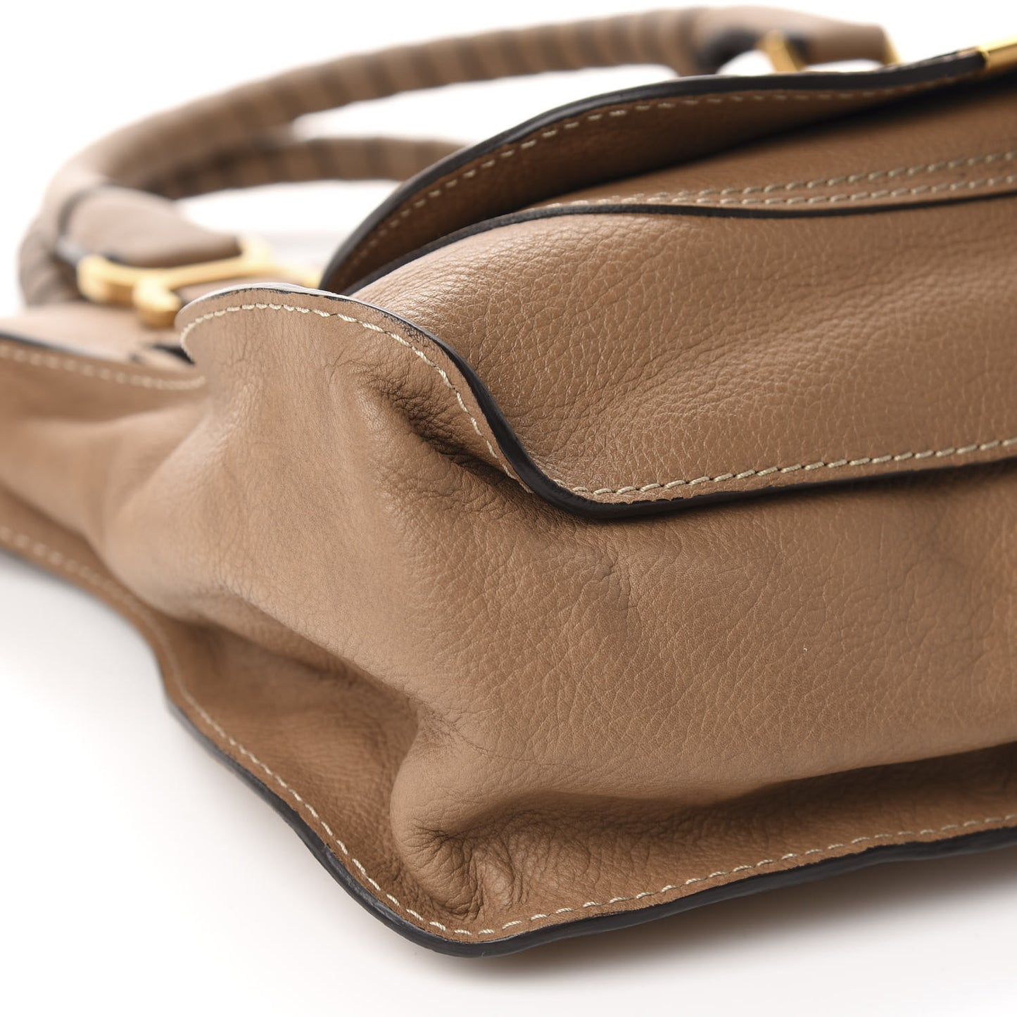 Calfskin Medium Marcie Satchel Nut