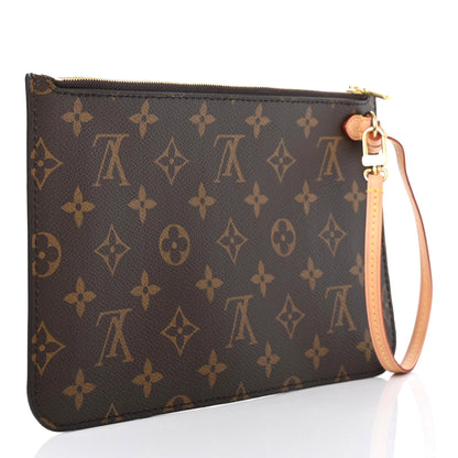 Louis Vuitton Monogram Neverfull MM GM Pochette 2 of 6