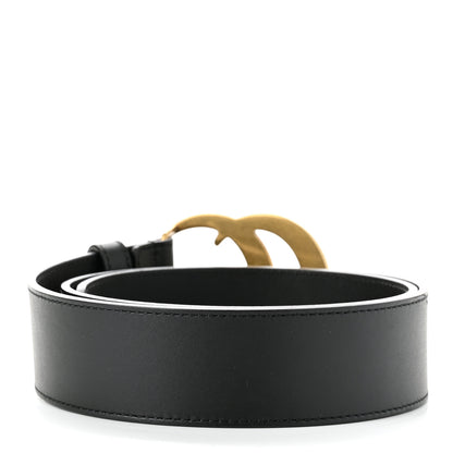 Gucci Calfskin Double G 40mm Belt 80 32 Black 2 of 3