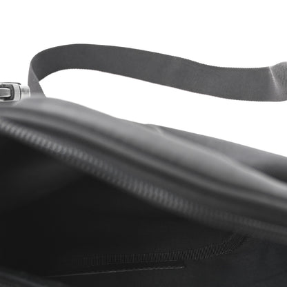Balenciaga Nylon Canvas Logo Explorer Beltpack Black White 5 of 10