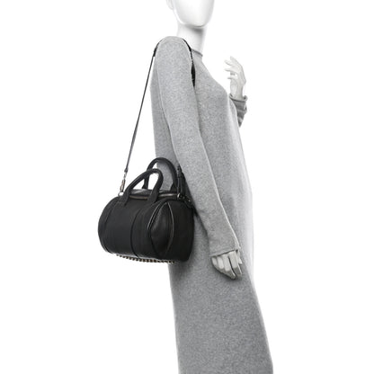 Alexander Wang Pebbled Lambskin Rockie Espresso Gold Hardware 2 of 10