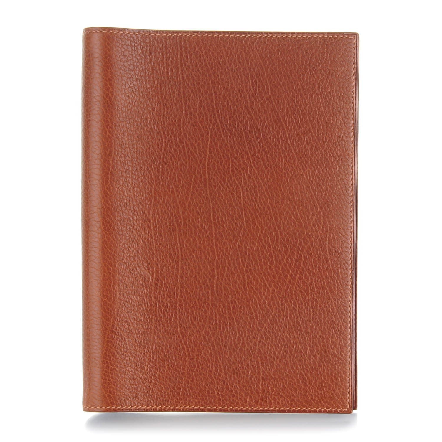 Hermes Veau Rodeo Globe Trotter Agenda Cover PM with Refill Noisette 1 of 7
