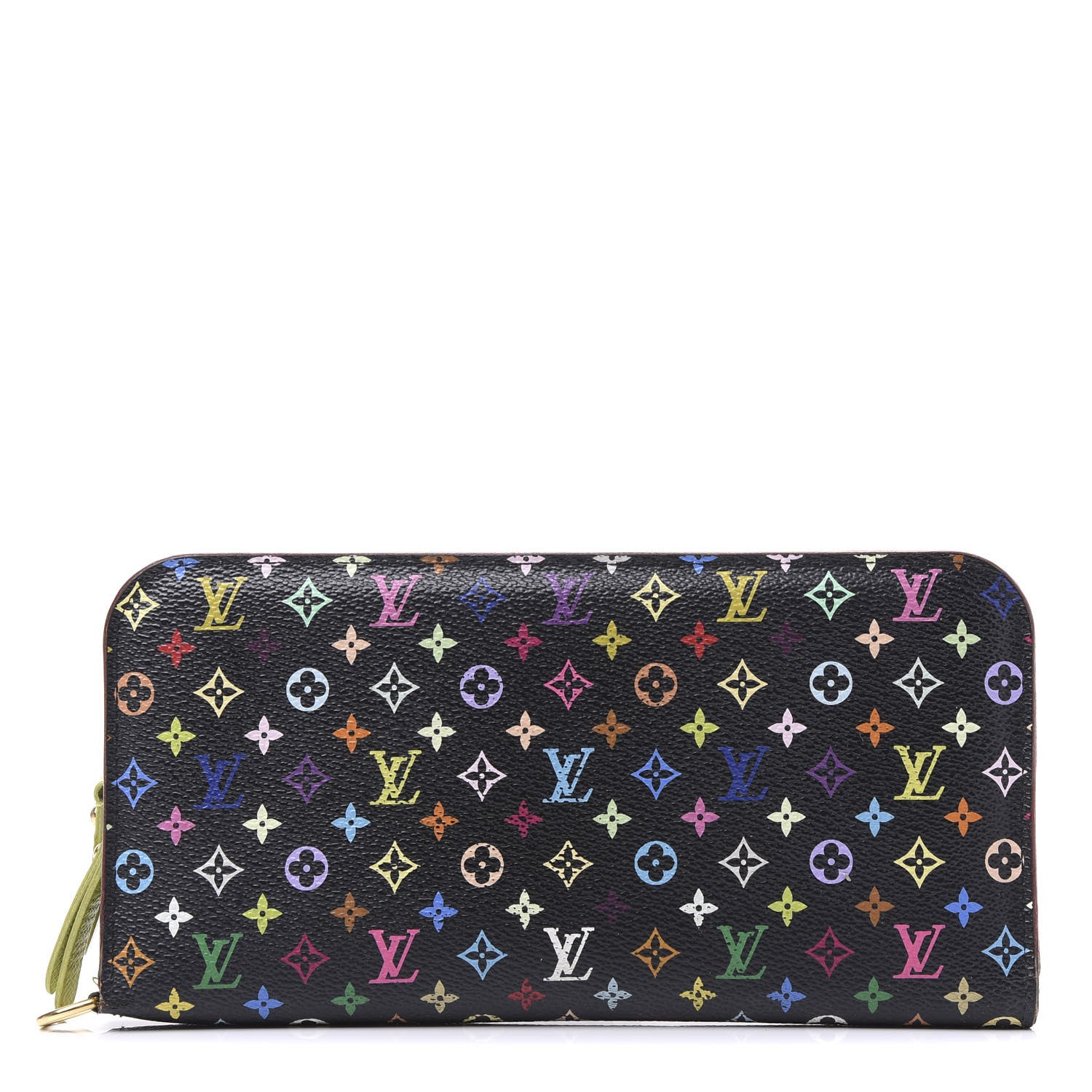 Louis Vuitton Monogram Multicolor Insolite Wallet Black Pistache 1 of 8