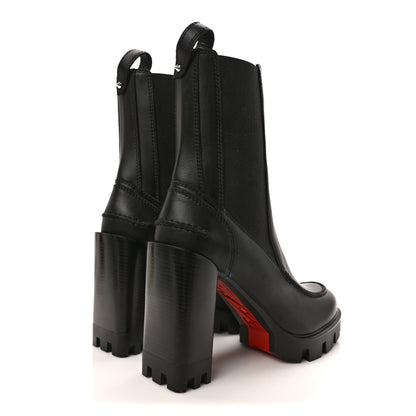 Christian Louboutin Calfskin Glory 100 Booty 39 Black 4 of 6