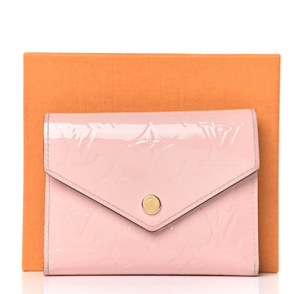 Louis Vuitton Vernis Victorine Wallet Rose Ballerine 7 of 8