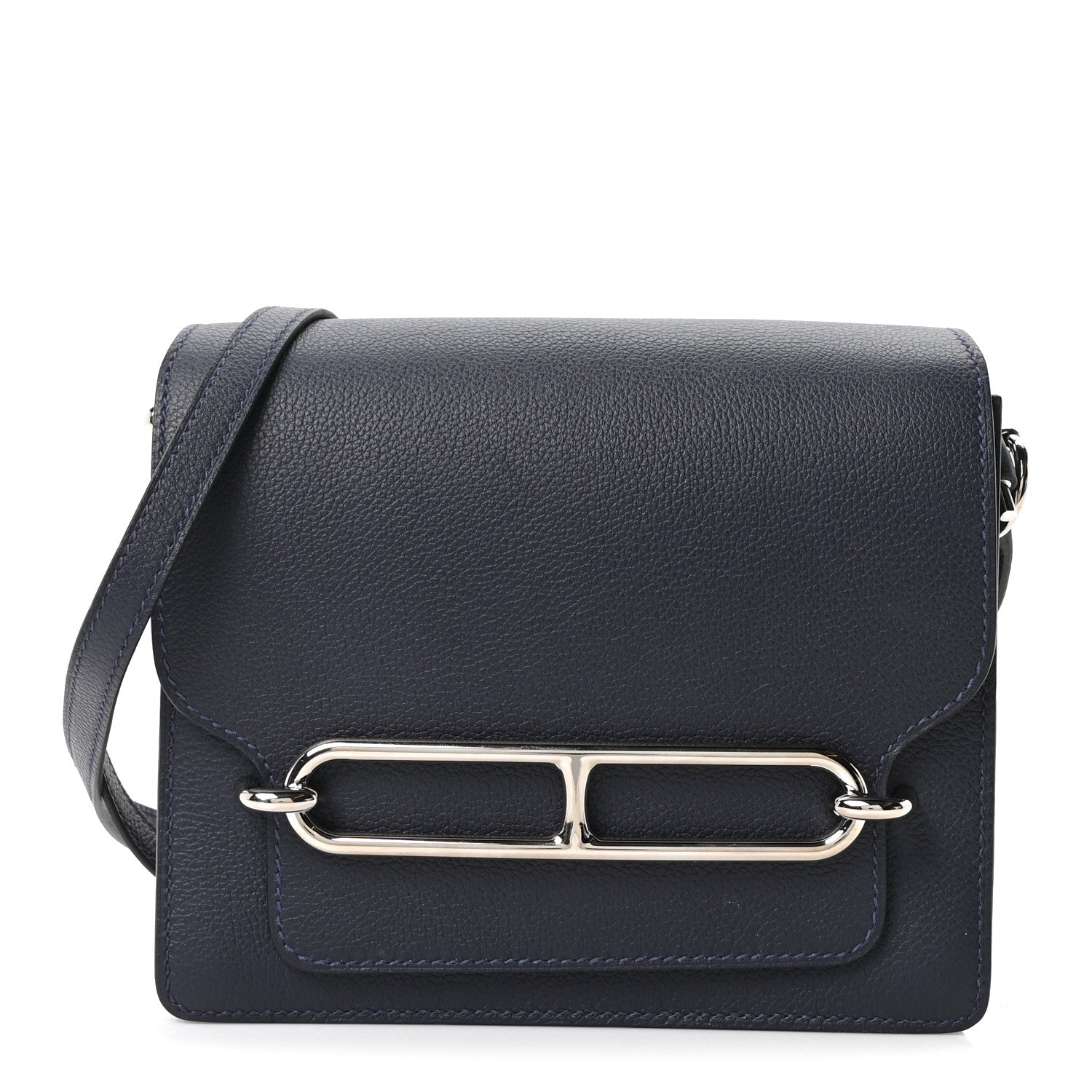 Hermes Evercolor Mini Sac Roulis Bleu De Malte 1 of 10