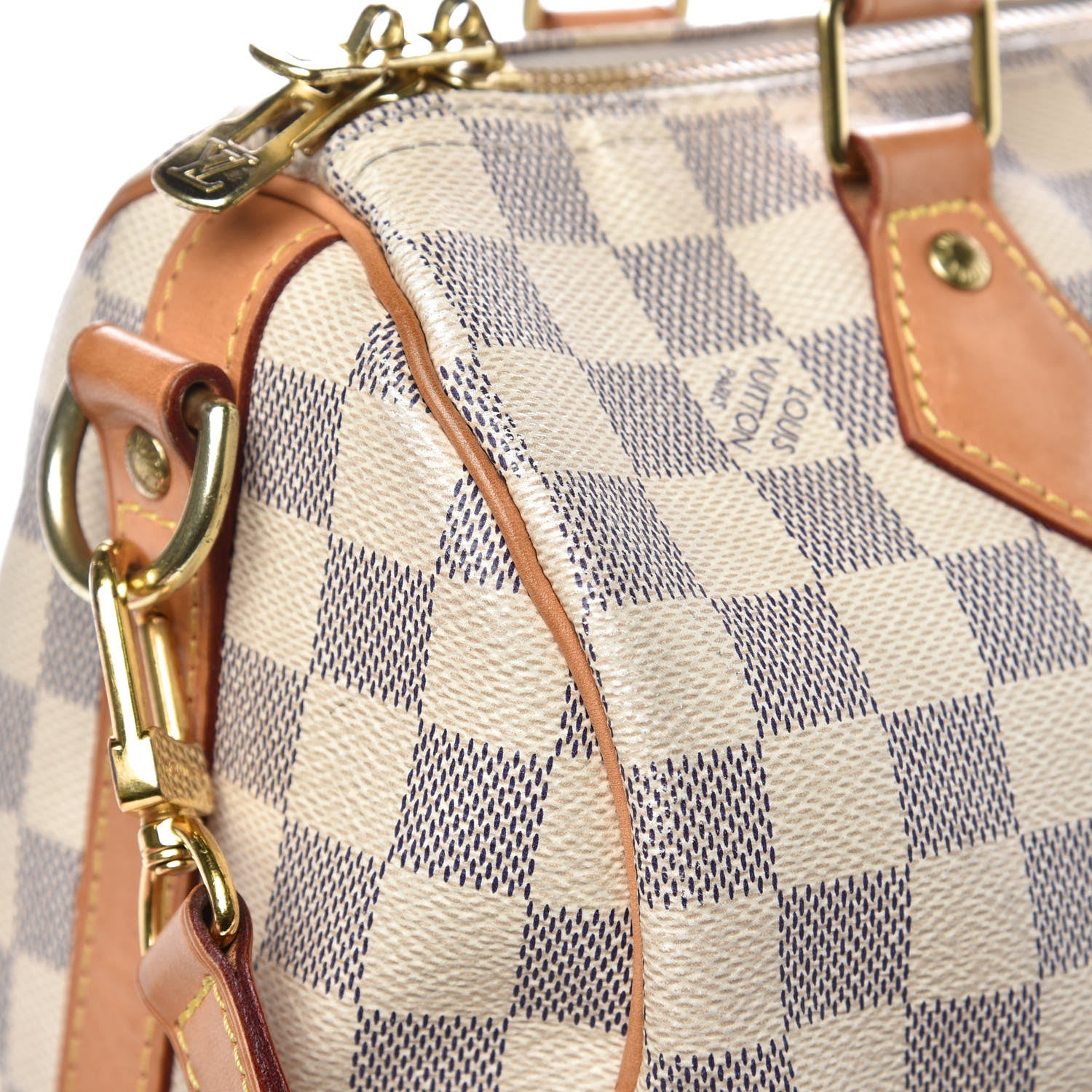 Louis Vuitton Damier Azur Speedy Bandouliere 25 13 of 18