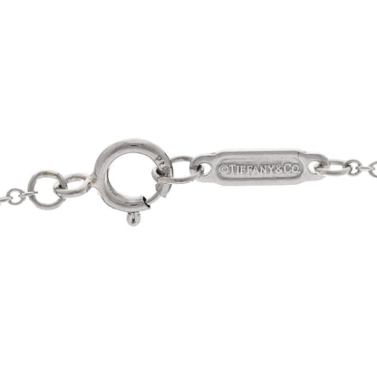 Tiffany Platinum Diamond Small Cross Pendant Necklace 4 of 4