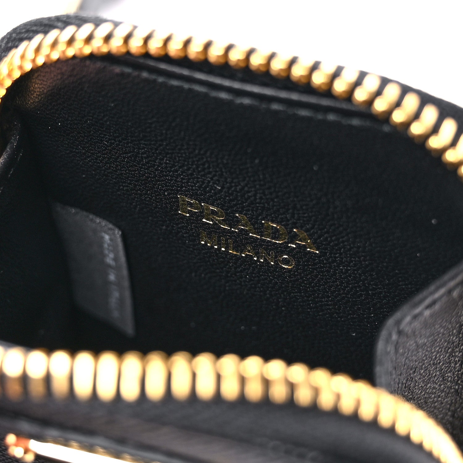 Prada Saffiano Lux Re-Edition 2005 Shoulder Strap With Pouch Black 4 of 4