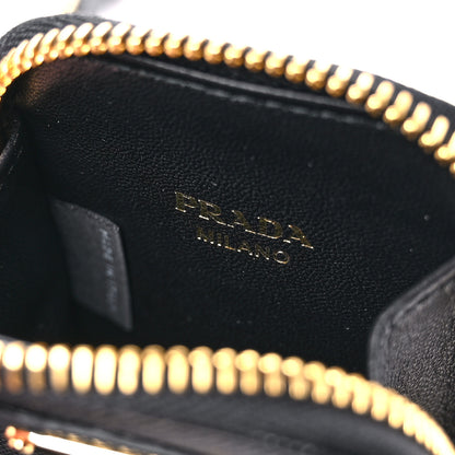 Prada Saffiano Lux Re-Edition 2005 Shoulder Strap With Pouch Black 4 of 4