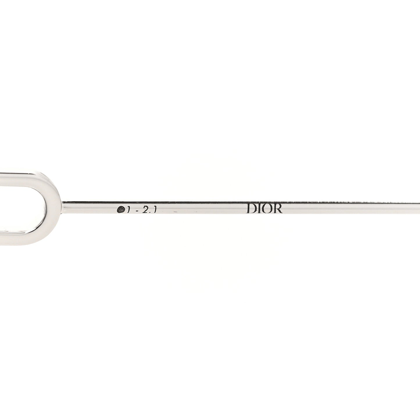 Acetate Oblique CD Rectangular Sunglasses