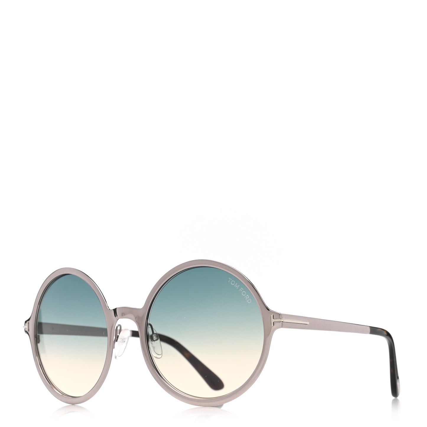 Round Ava 02 Sunglasses TF572 Silver