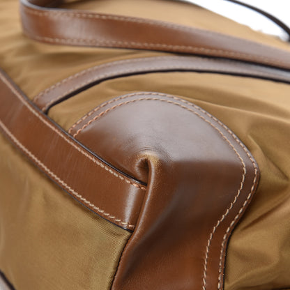 Prada Nylon Tessuto Saffiano Tote Corinto 8 of 13