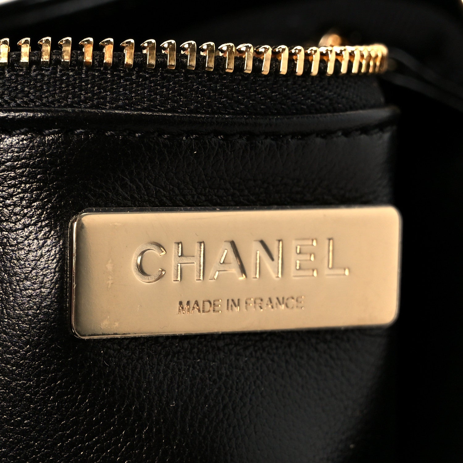 Chanel Patent Calfskin Quilted Mini 31 Shopping Bag Yellow Black 6 of 11