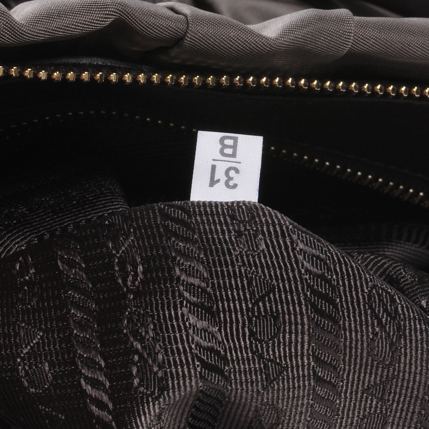 Tessuto Nylon Gaufre Tote Fumo