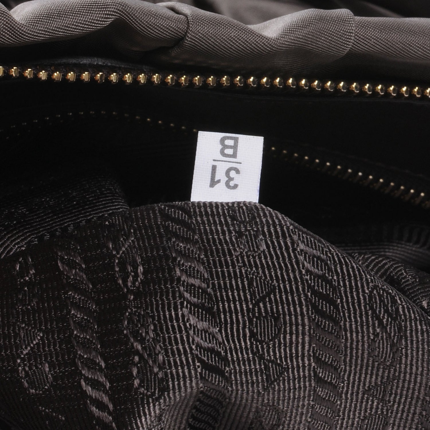 Prada Tessuto Nylon Gaufre Tote Fumo 8 of 8