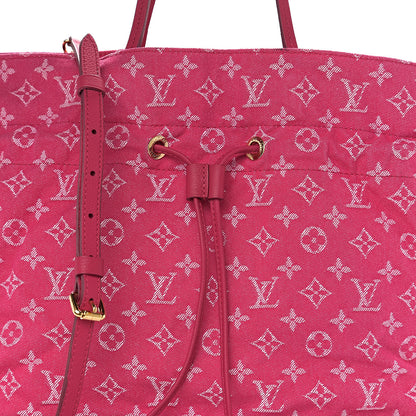 Louis Vuitton Denim Noefull MM Rose Indien 8 of 8