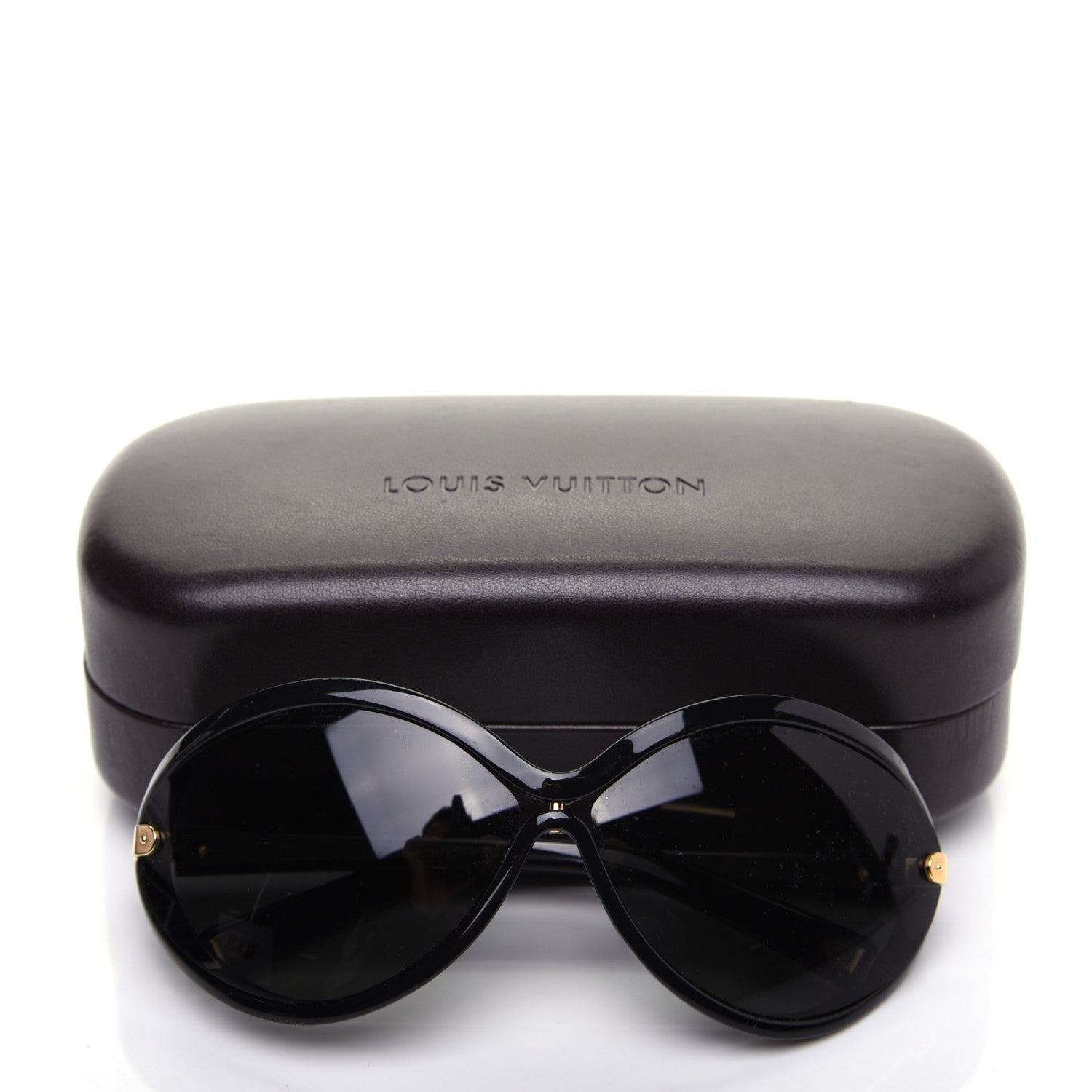 Louis Vuitton Daphne Sunglasses Z0417W Black 8 of 9